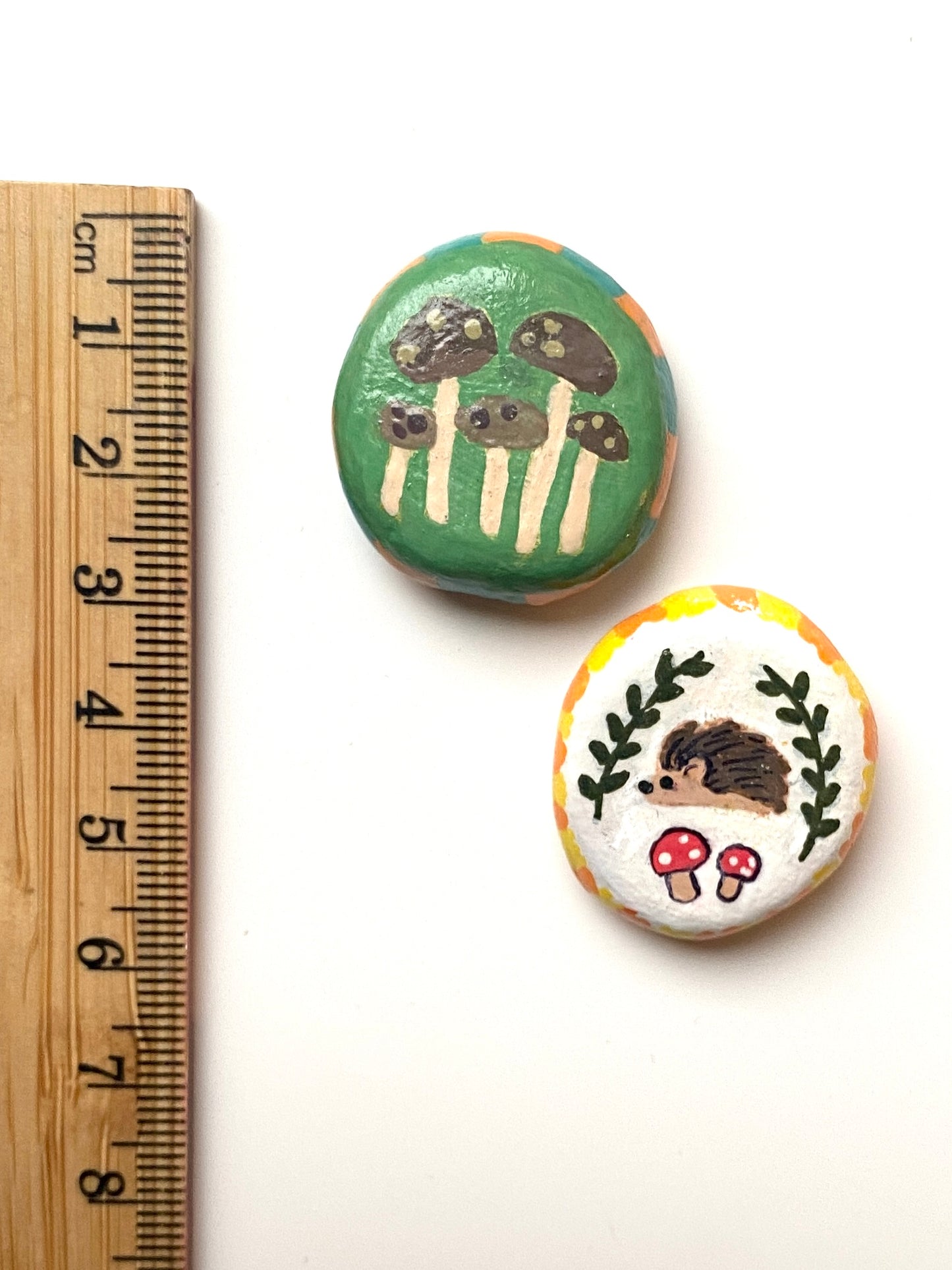 Hand painted autumn magnets