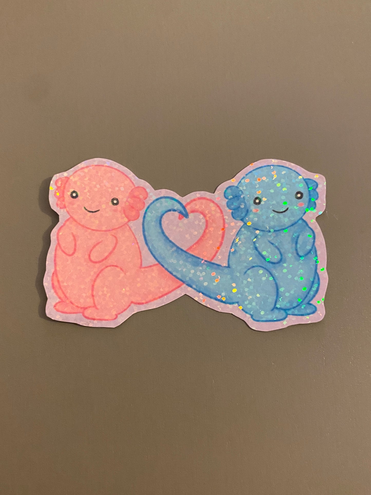 Axolotl lovers sticker