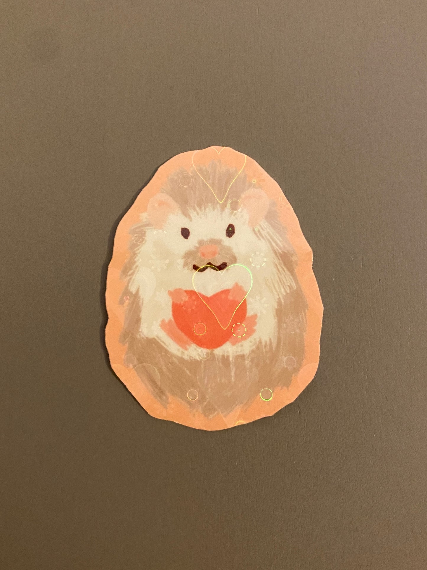 Hedgehog sticker