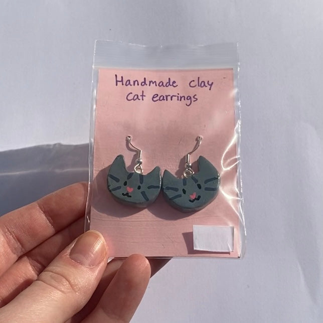Cat earrings