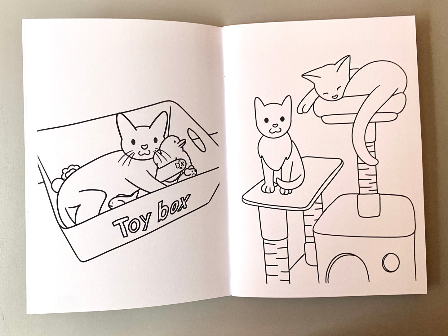 House Cats Colouring Book