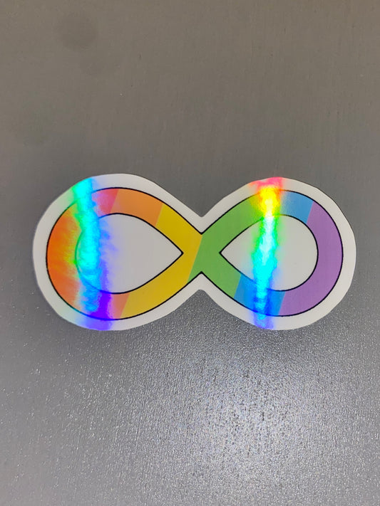 Autism awareness sticker