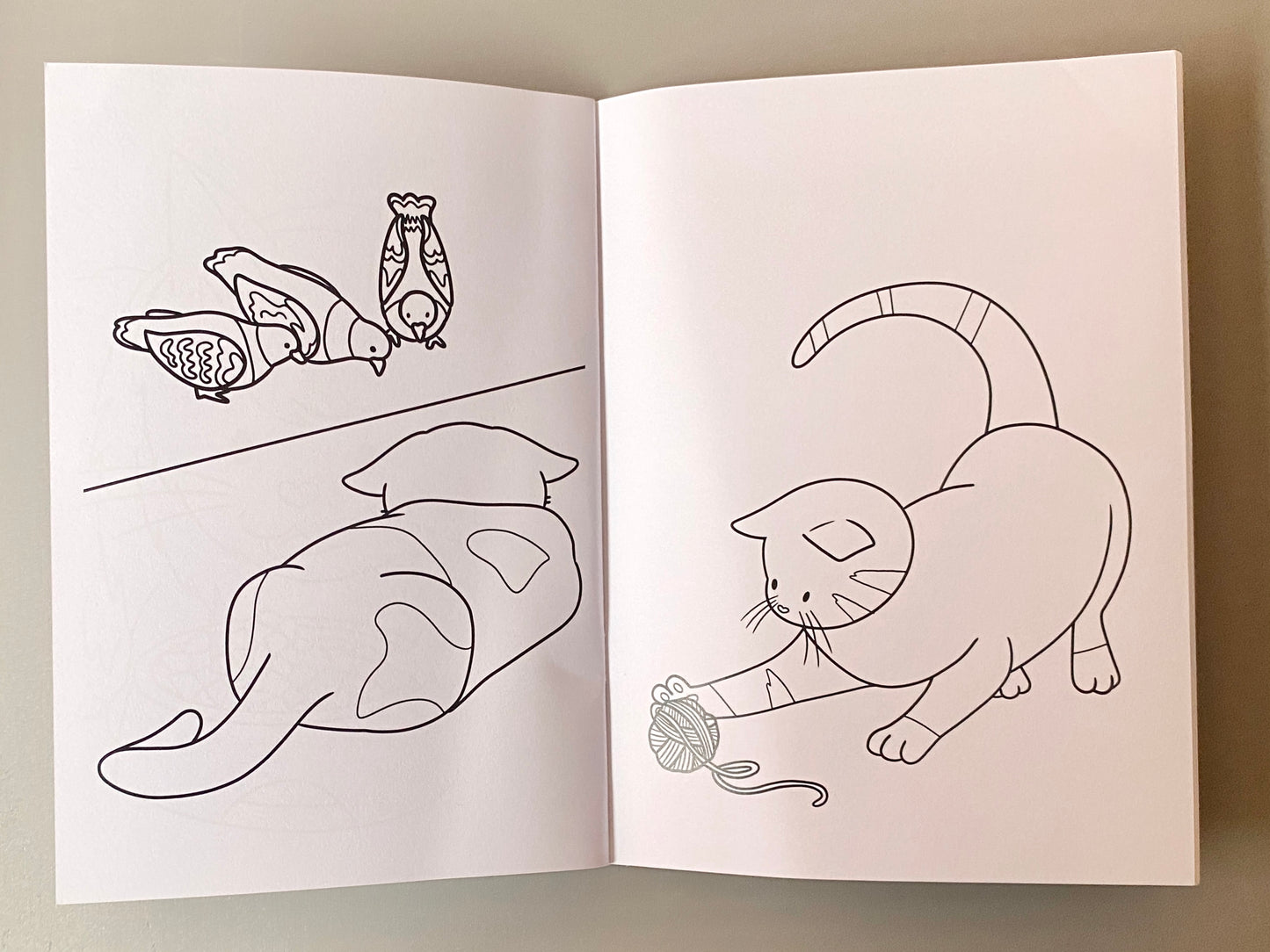 House Cats Colouring Book
