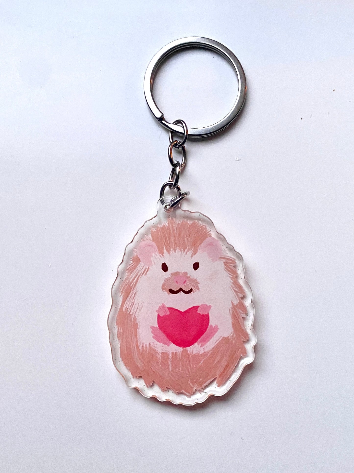 Hedgehog Keychain