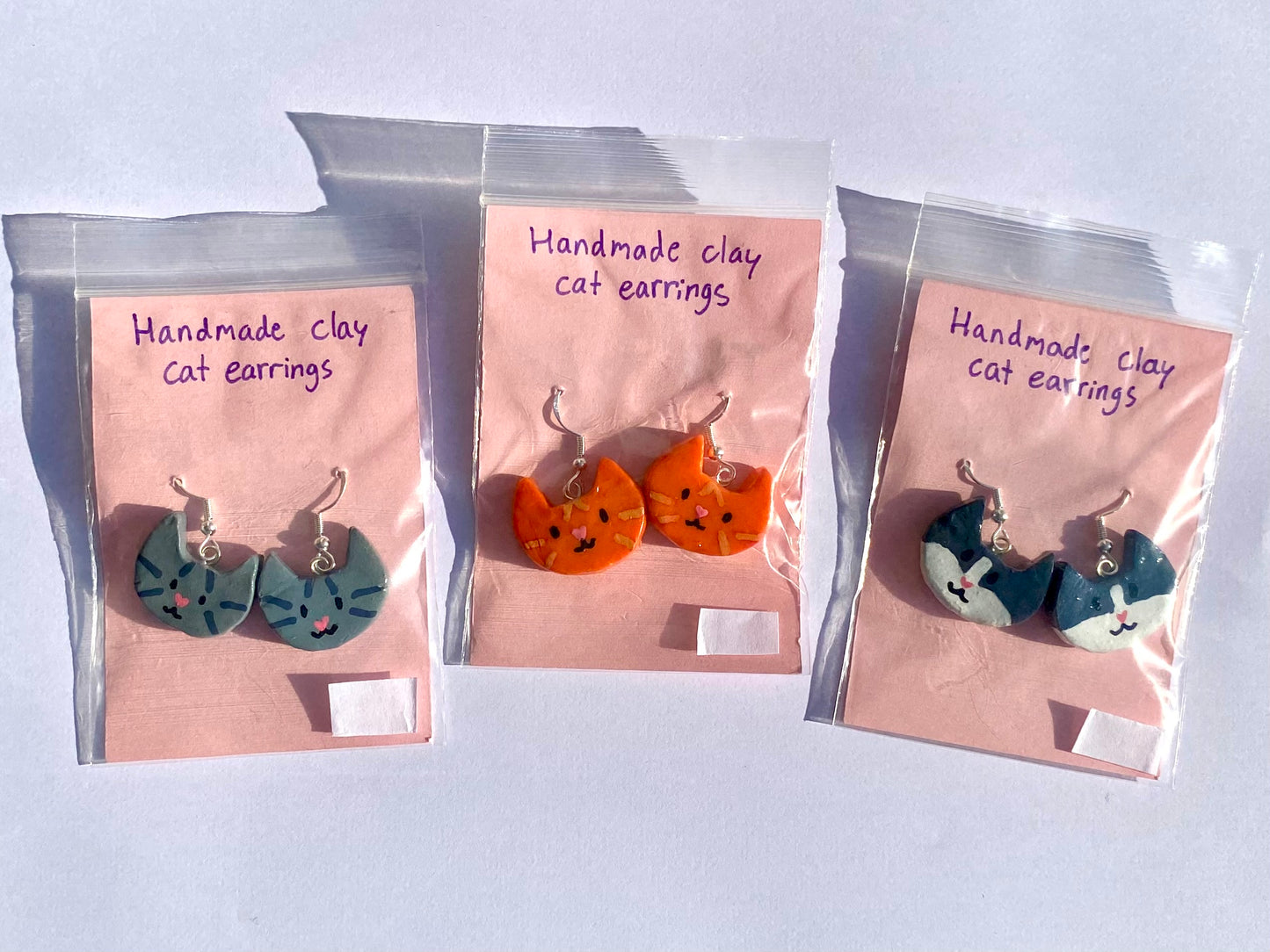 Cat earrings