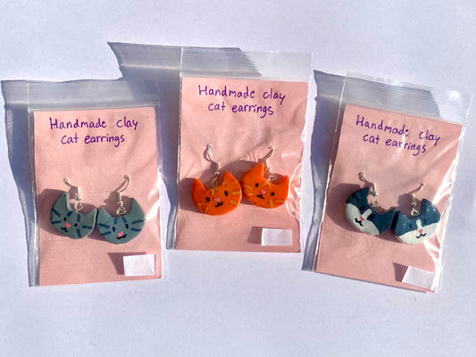 Cat earrings