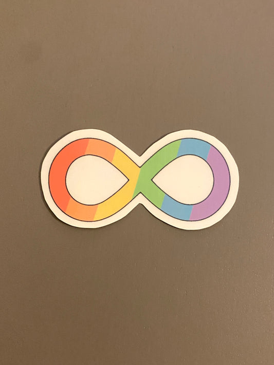 Autism awareness sticker