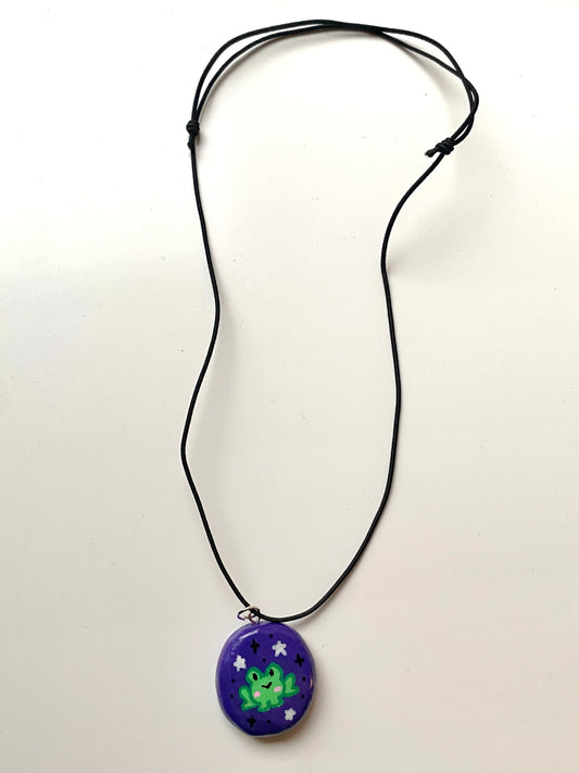 Frog necklace