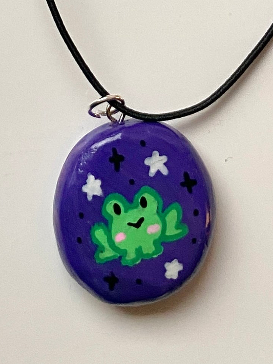 Frog necklace