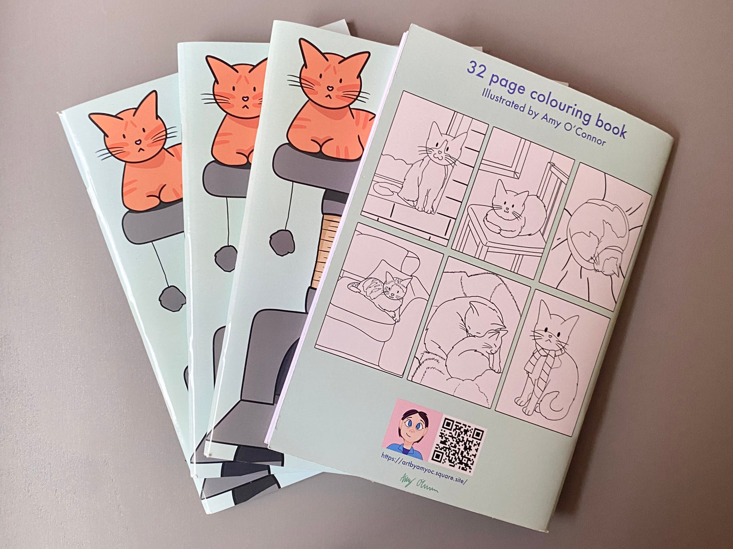 House Cats Colouring Book