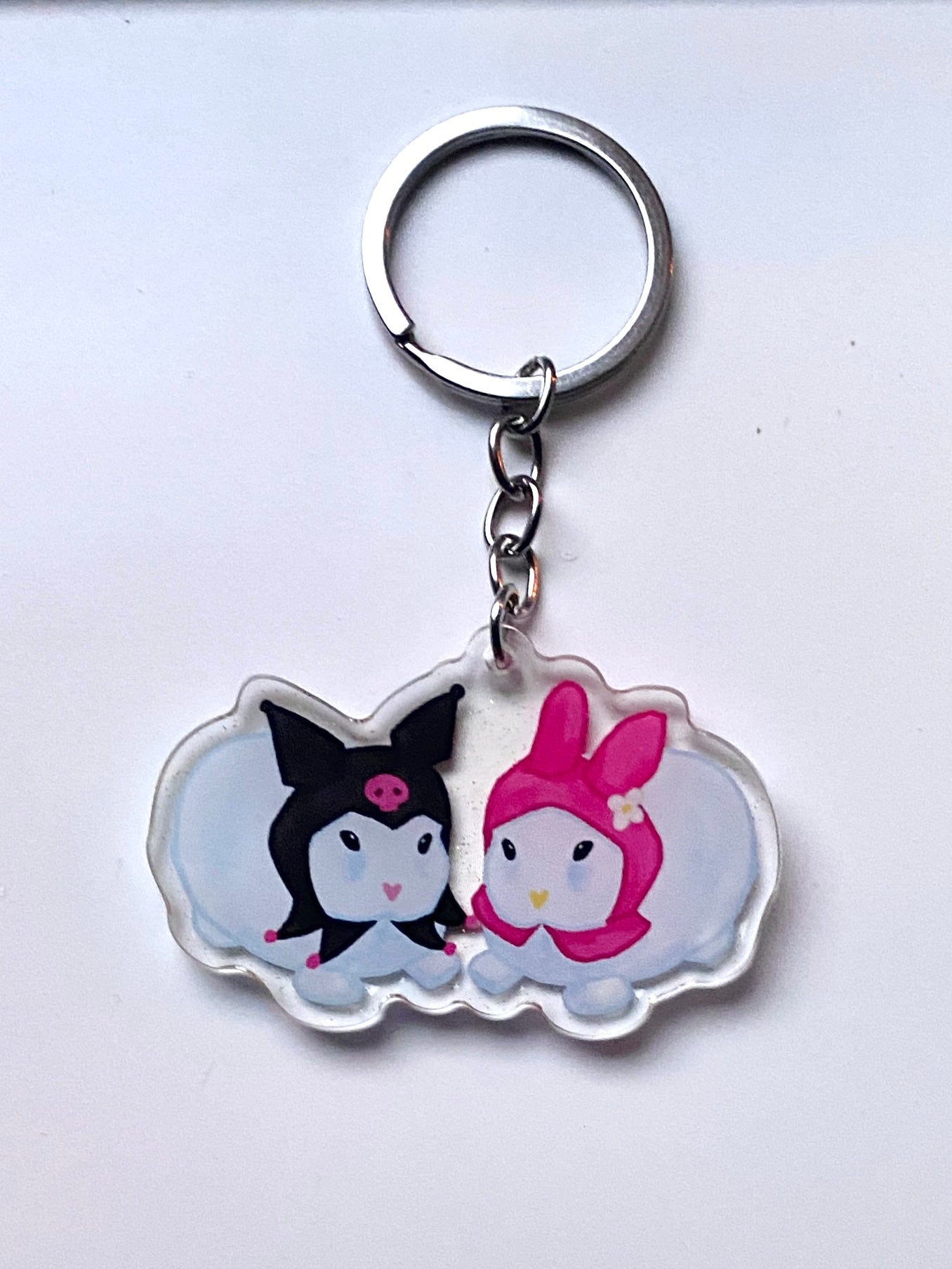 Bunnies Keychain