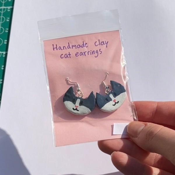 Cat earrings