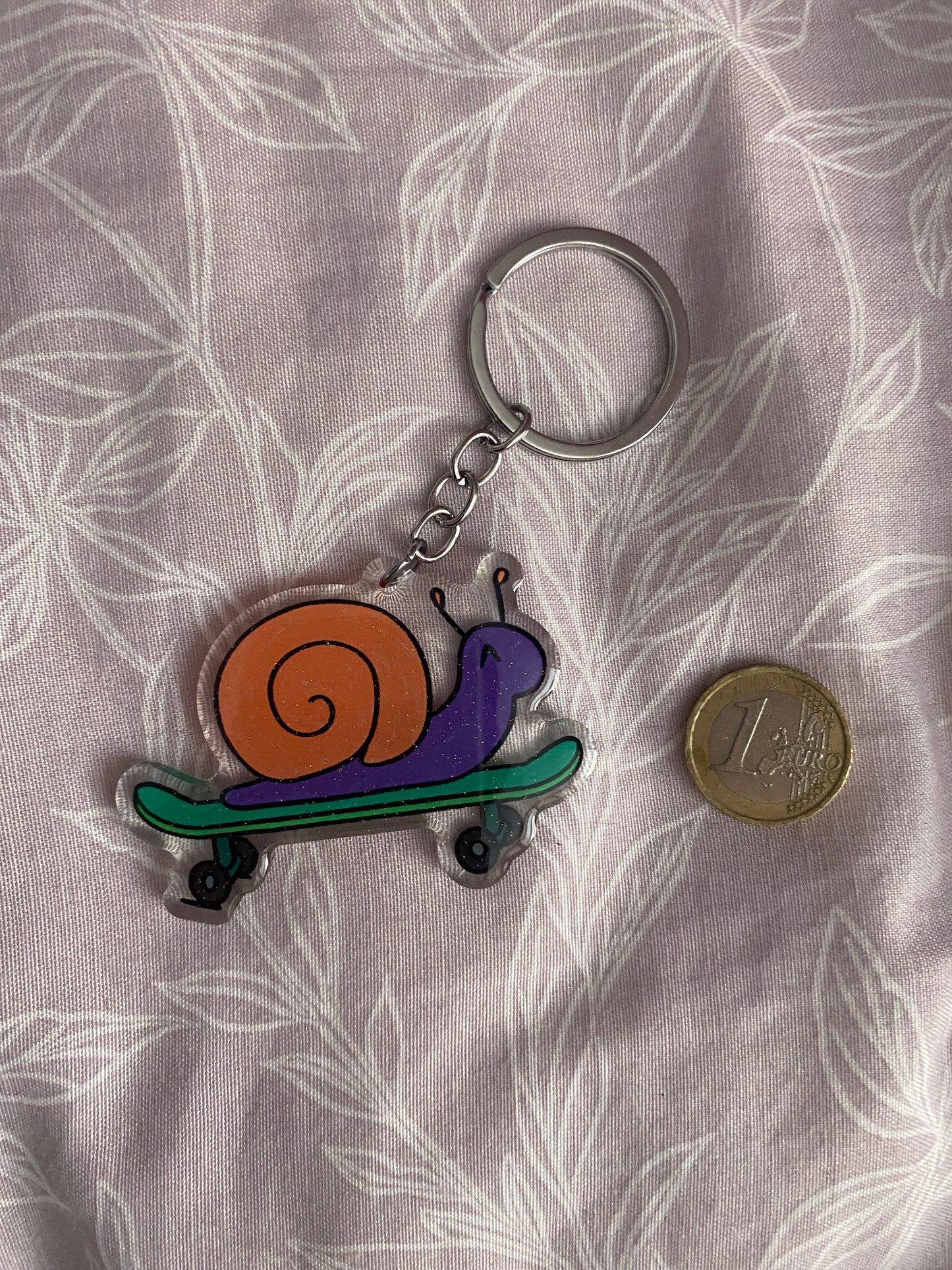 Snail Keychain