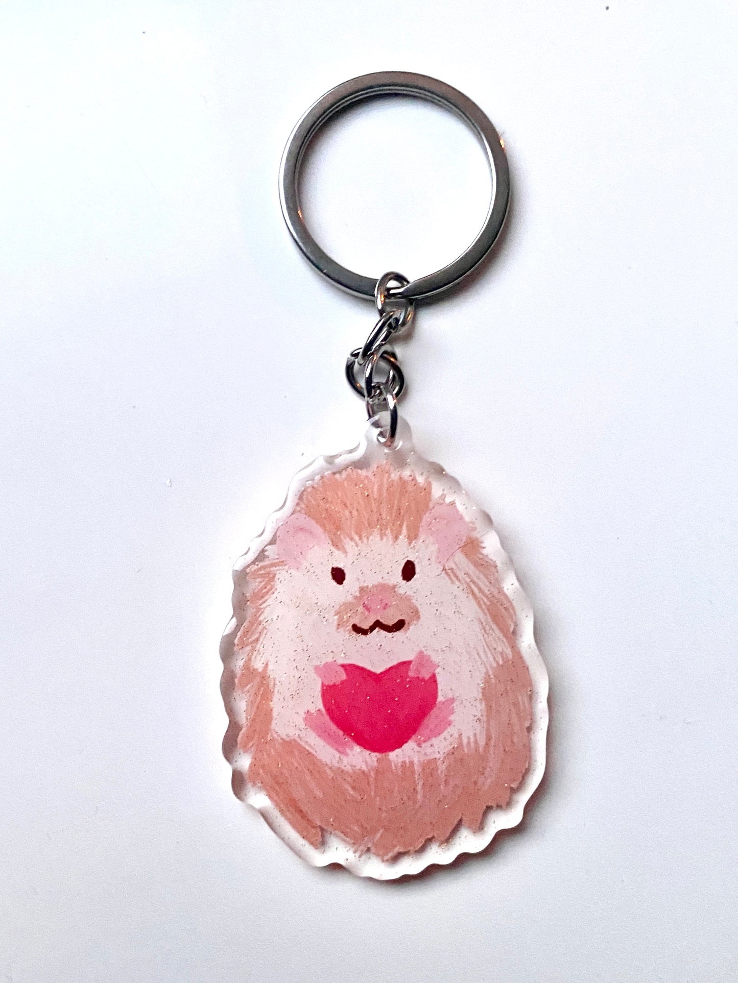 Hedgehog Keychain