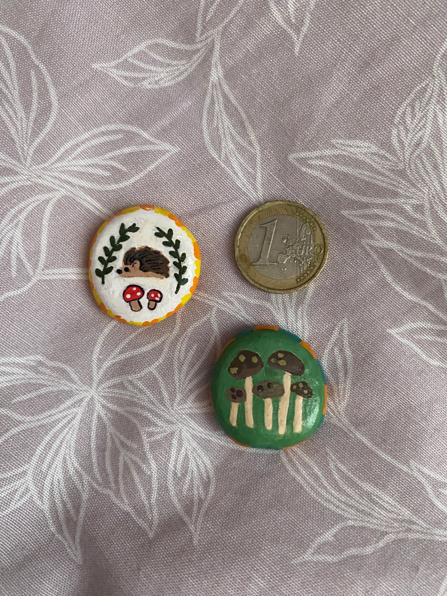 Hand painted autumn magnets