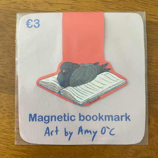 Pigeon magnetic bookmark